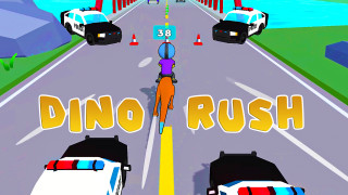 Play Dino Rush - hypercasual runner now!
