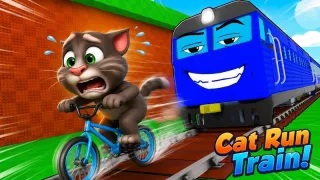 Play Cat Run Train! now!