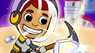 Play Idle Miner Space Rush now!
