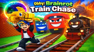 Obby: Brainrot Train Chase