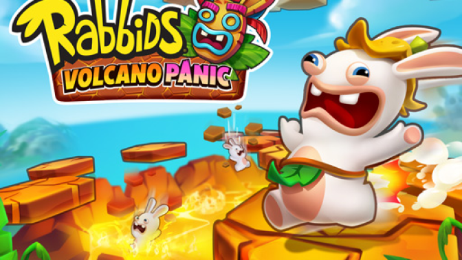 Rabbids Volcano Panic