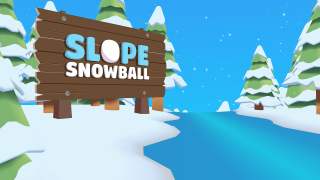 Play Slope Snowball now!