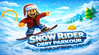 Play Snow Rider Obby Parkour now!