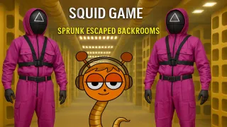 Squid Game Sprunki Escaped Backrooms