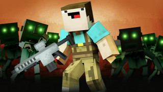 Play Noob Shooter Zombie now!