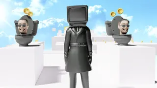 Skibidi Toilet Parkour run 2024