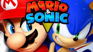 Super Mario and Sonic